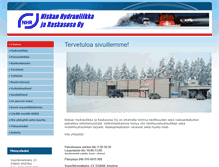 Tablet Screenshot of niskanhydrauliikka.fi